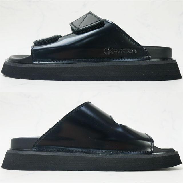 (ダブルタップス) ブラック スライドサンダル ベルクロ ダブルタップス) ブラック スライドサンダル ベルクロ WTAPS 新品