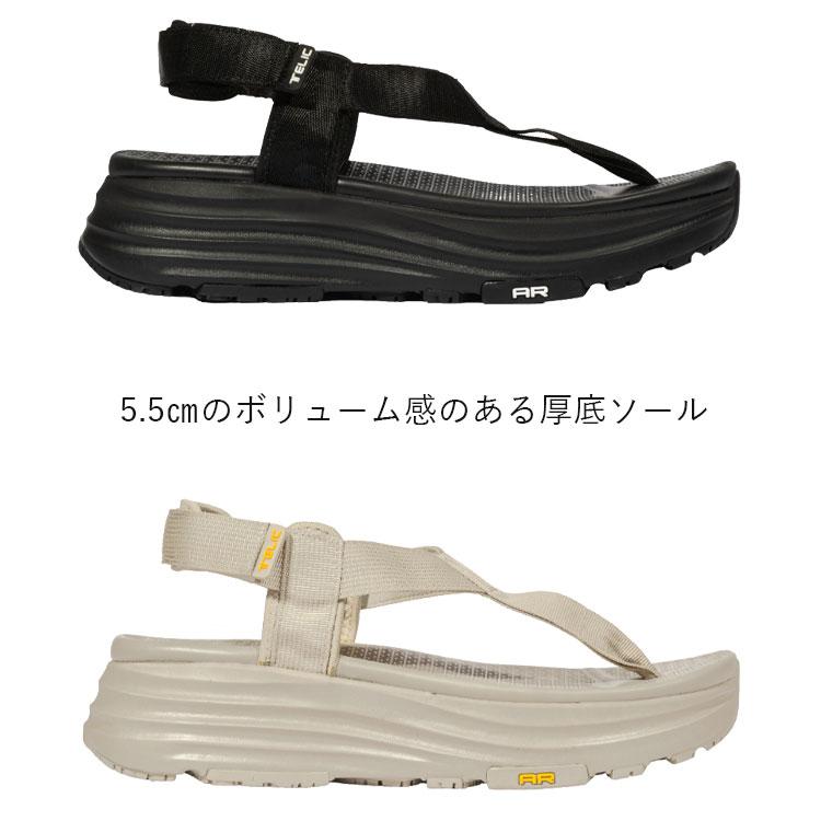 TELIC（テリック） 厚底 リカバリーサンダル メンズ オールローズ-コナ