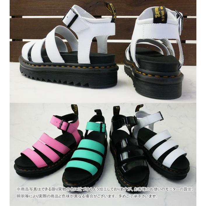 ドクターマーチン Dr Martens レディース サンダル ブレアー 厚底サンダル ストラップサンダル ホワイト 白 ブラック 黒 2576 Ia Blaire シューマートワールド 通販 Yahoo ショッピング