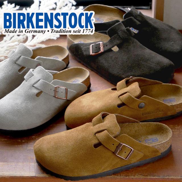 ビルケンシュトック Birkenstock メンズ レディース クロッグサンダル ボストン Bs サボサンダル ナロー幅 ノーマル幅 本革 スエード コンフォートシューズ モカ Ic Boston Bs シューマートワールド 通販 Yahoo ショッピング