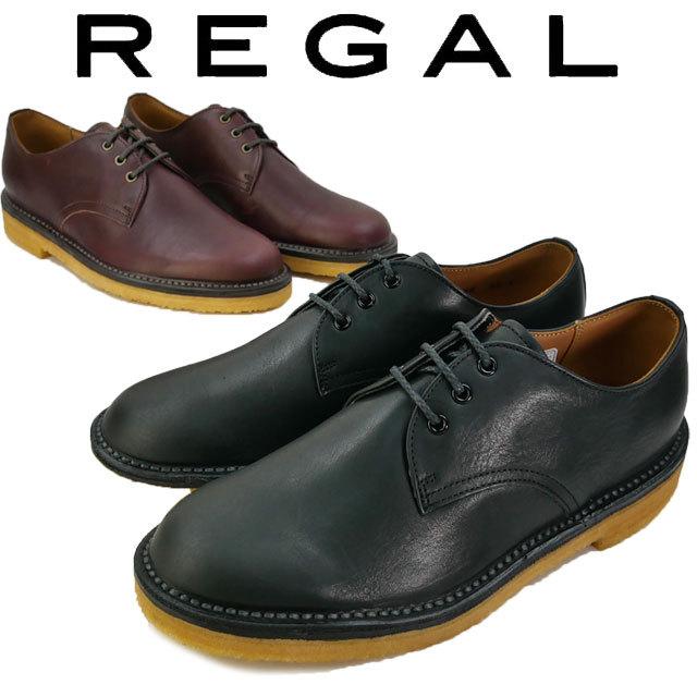 柔らかい REGAL プレーントゥ クレープソール 日本製 blog.topoleiloes