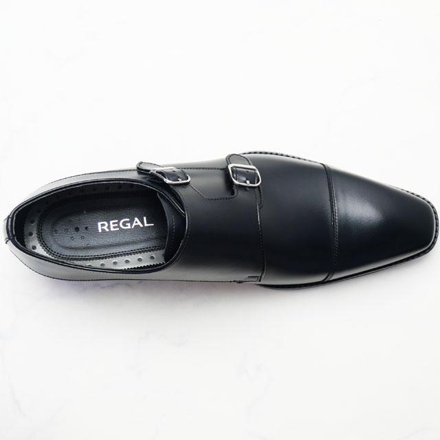 REGAL（リーガル） ビジネスシューズ メンズ ダブルモンク 革靴 紳士靴