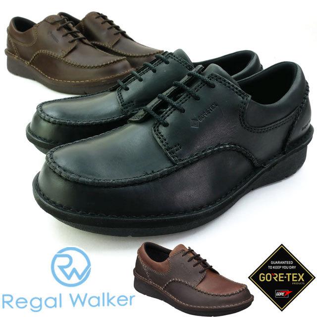 リーガルウォーカー Regal Walker メンズ ウォーキングシューズ ゴアテックス 防水 革靴 ワイズ3E 本革 312W ブラック 黒  ダークブラウン シューマートワールド - 通販 - PayPayモール