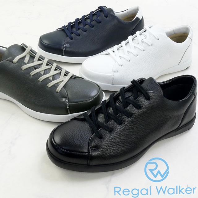 kk未使用 リーガルウォーカー ディアスキン レザー スニーカー REGAL（リーガル） リーガルウォーカー スニーカー メンズ ディア