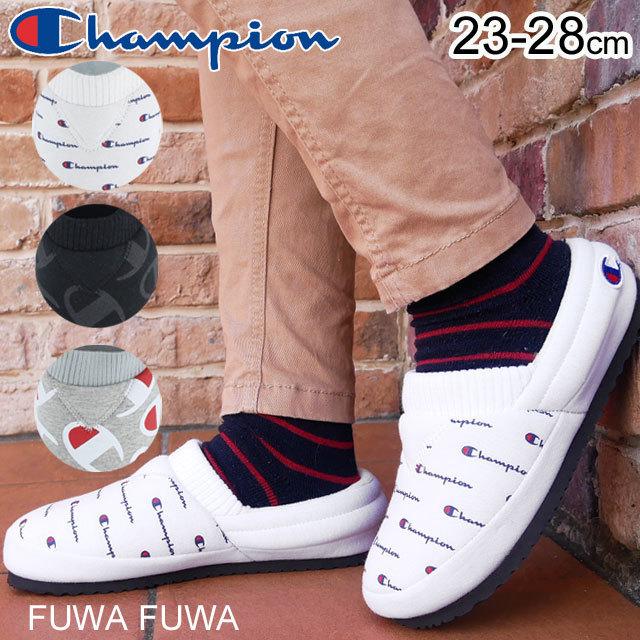 チャンピオン Champion メンズ レディース スリッポン フワフワ ローカット 2WAY ルームシューズホワイト 白 ブラック 黒 グレー CP LF042 テレワーク 在宅勤務｜smw｜08