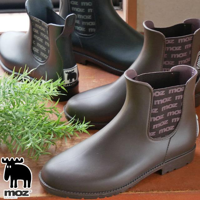 モズ Moz レディース レインブーツ サイドゴアブーツ ショートブーツ 防水 長靴 ブラック 黒 ブラウン Mz 8507f シューマートワールド 通販 Paypayモール
