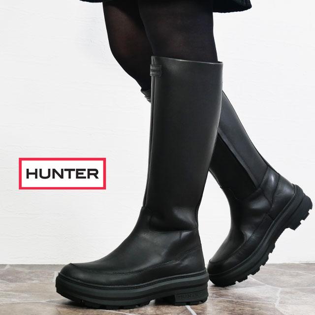 HUNTER（ハンター） 厚底 ロングブーツ レディース シティ リベル