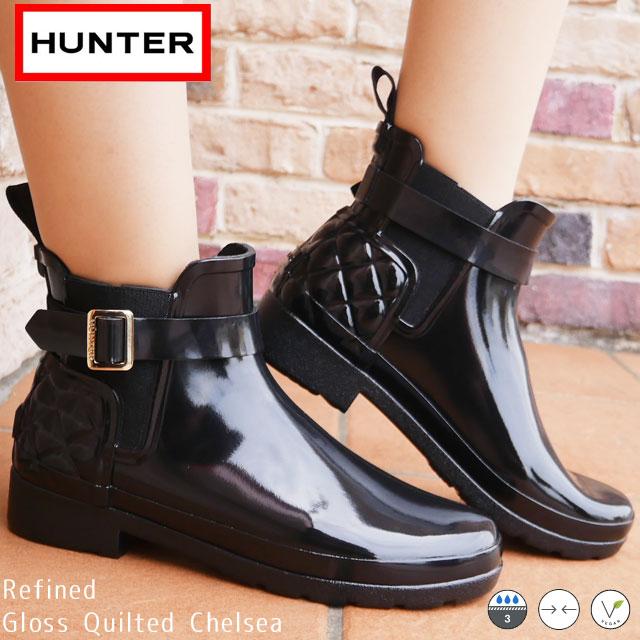 HUNTER ハンター レディース レインブーツ リファインド グロス HUNTER ハンター レディース レインブーツ リファインド グロス