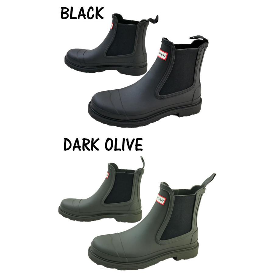HUNTER（ハンター） 爆買 メンズ レインブーツ M コマンド チェルシー
