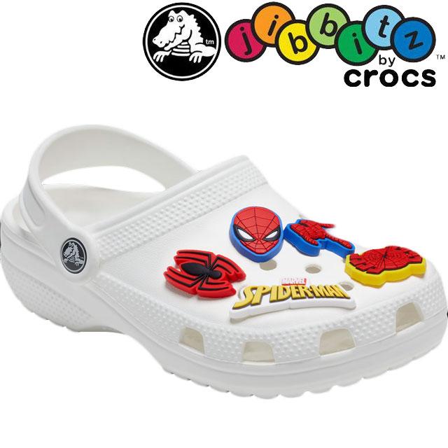 クロックス crocs ジビッツ Jibbitz スパイダーマン 5Pack 5個セット