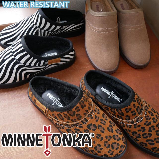 Minnetonka（ミネトンカ） レディース ボアスリッパ ウインター