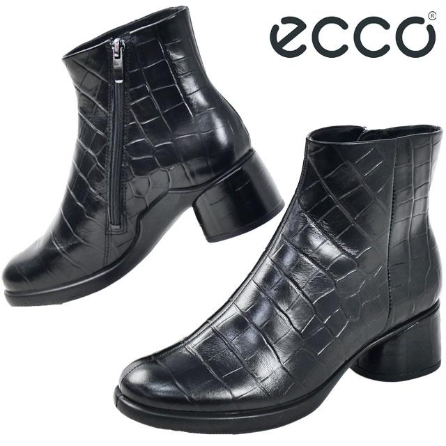 最終価格　ecco ショートブーツ ecco（エコー） 爆買 ブーツ レディース sculpted lx 35 本革 歩き