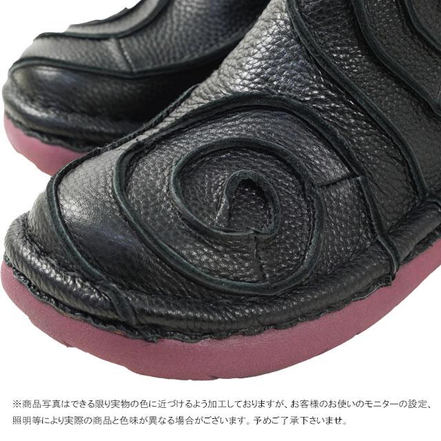 Estacion（エスタシオン） ショートブーツ レディース うずまき