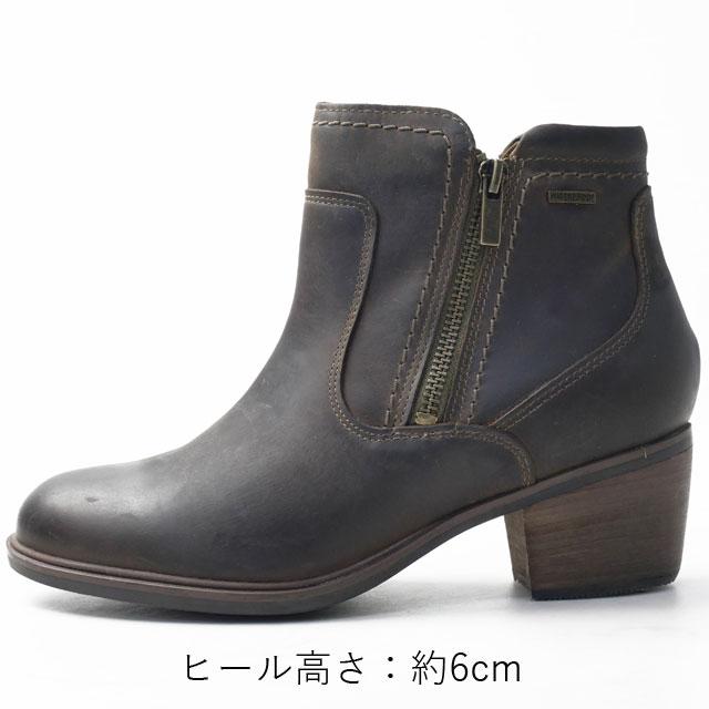 Clarks（クラークス） ショートブーツ 防水 レディース ネヴァジップ
