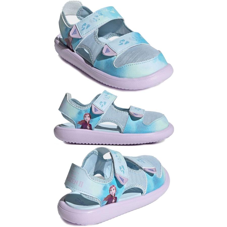 アディダス Adidas 女の子 子供靴 キッズ ジュニア サンダル アナと雪の女王2 スイムウォーターサンダル Ctc アナ雪 コラボ ディズニー スポーツサンダル Fy7900 シューマートワールド 通販 Paypayモール