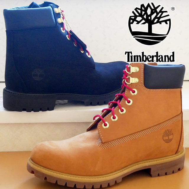 ティンバーランド Timberland メンズ ブーツ 靴 6インチ プレミアム ウォータープルーフブーツ 防水 ショートブーツ レースアップブーツ ショート丈TB0A2GHN 黒｜smw