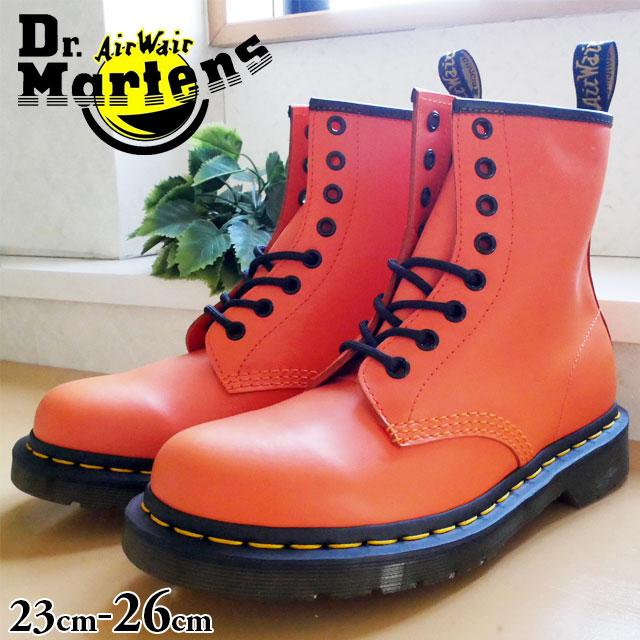 ドクターマーチン Dr Martens メンズ レディース ブーツ 1460 8ホールブーツ レースアップブーツ ショートブーツ オレンジ 父の日 ギフト シューマートワールド 通販 Paypayモール