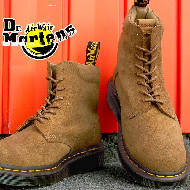 ドクターマーチン Dr Martens メンズ 8ホールブーツ バーマン レースアップブーツ ショートブーツ スエード 本革2652 タン シューマートワールド 通販 Paypayモール