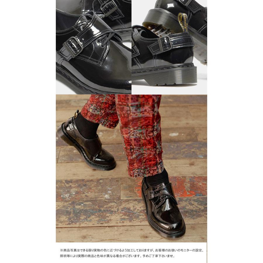 ドクターマーチン Dr.Martens メンズ レディース バーレー ダブルバックル 5ホールシューズ ローカット ドレスシューズ モンクストラップ 26889001 ブラック 黒｜smw｜05