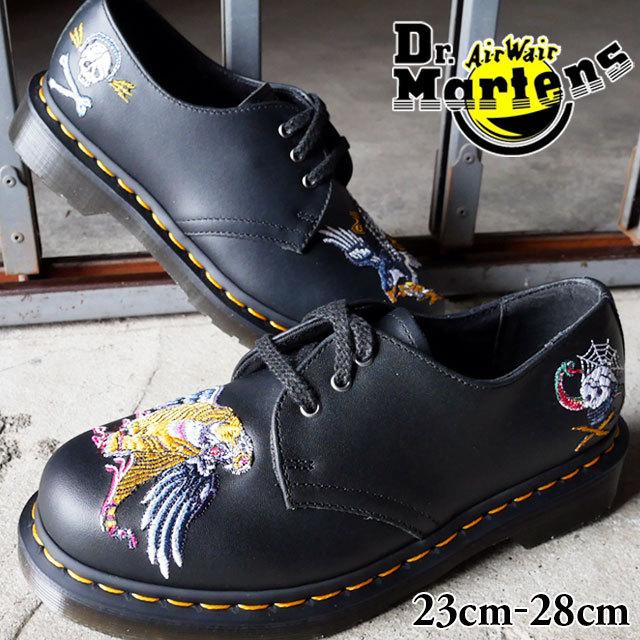 ドクターマーチン Dr Martens メンズ レディース 1461 スーベニア 3ホールシューズ ローカット スーベニアジャケット スカジャン レースアップシューズ シューマートワールド 通販 Paypayモール