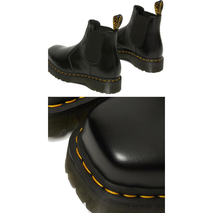 ドクターマーチン Dr.Martens メンズ レディース サイドゴアブーツ 2976 BEX スクエア チェルシーブーツ ショートブーツ レザーブーツ 本革 27888001 ブラック｜smw｜04