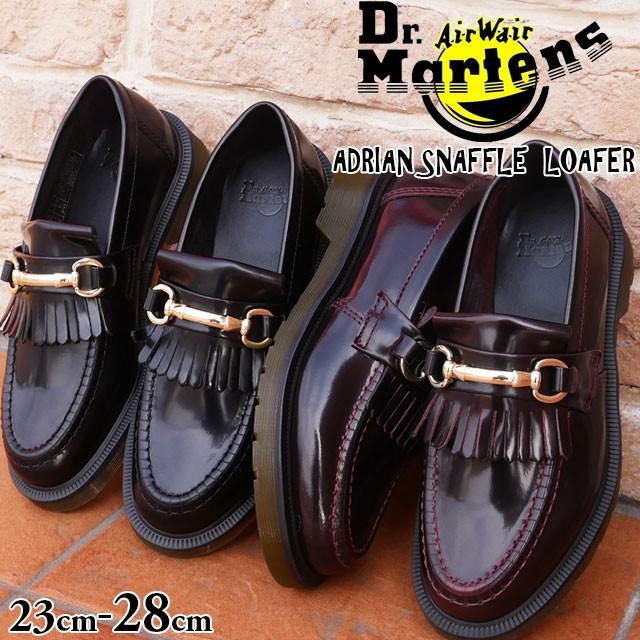 ドクターマーチン Dr Martens メンズ レディース ローファー エイドリアン スナッフル タッセルローファー ブラック 黒 チェリーレッド シューマートワールド 通販 Paypayモール