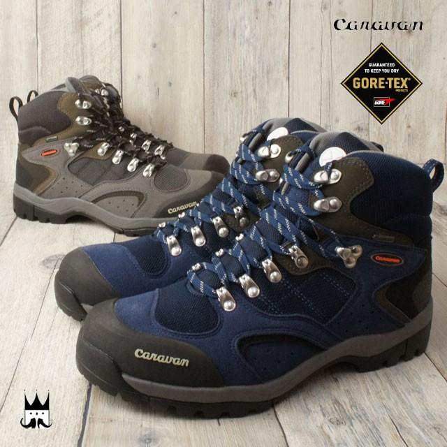 キャラバン Caravanレディース メンズ トレッキングシューズ C1 02s トレッキング ワイズ3e Gore Tex ゴアテックス グレー ネイビー シューマートワールド 通販 Paypayモール