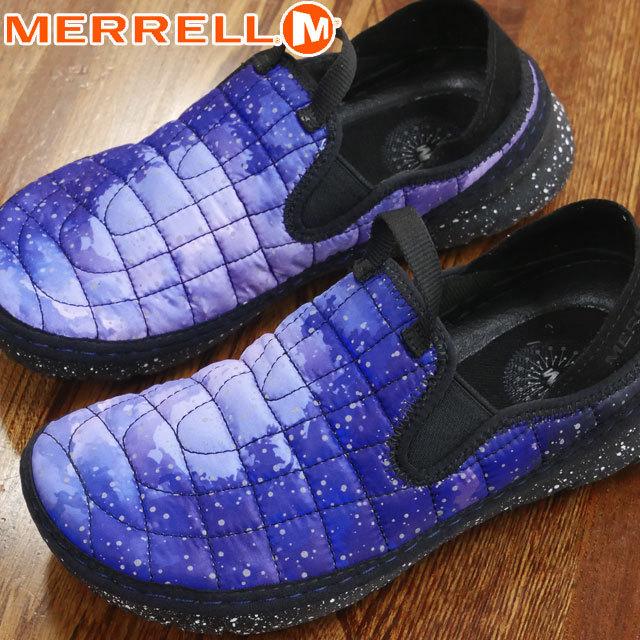 メレル MERRELL メンズ スリッポン ハットモック ローカット 2WAY モックシューズ コンフォートシューズ夜空 J003711 ナイトスカイ テレワーク 在宅勤務｜smw