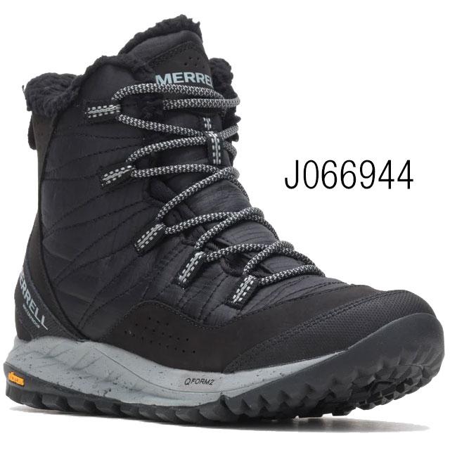 メレル MERRELL レディース ブーツ アントラ スニーカーブーツ WP 透湿防水 ショートブーツ ウィンターシューズ J066944 ブラック 黒 J066930 マロン｜smw｜04