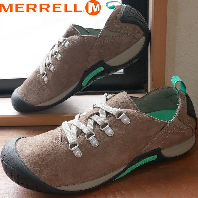 高級 メレル Merrell メンズ スニーカー パスウェイ レース 撥水 ローカット スエード J メレルストーン