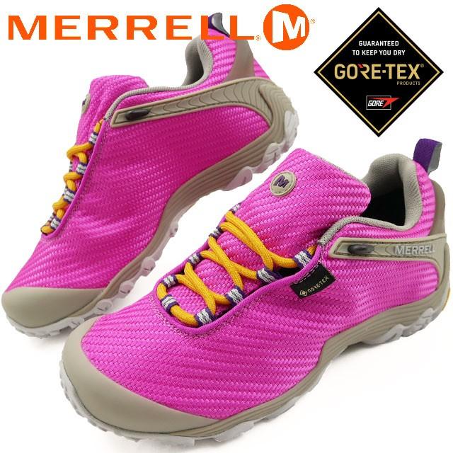 メレル Merrell カメレオン7 ストーム ゴアテックス トレッキングシューズ レディース J 防水 ハイキングシューズ ローカット ピンク シューマートワールド 通販 Paypayモール