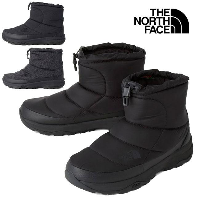 THE NORTH FACE スノーブーツ ヌプシ 黒 25㎝ THE NORTH FACE（ザ ノースフェイス） スノーブーツ 防水 ヌプシ