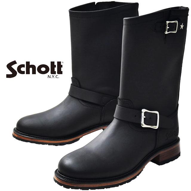 Schott N.Y.C（ショット） エンジニアブーツ メンズ 大きいサイズ ワン