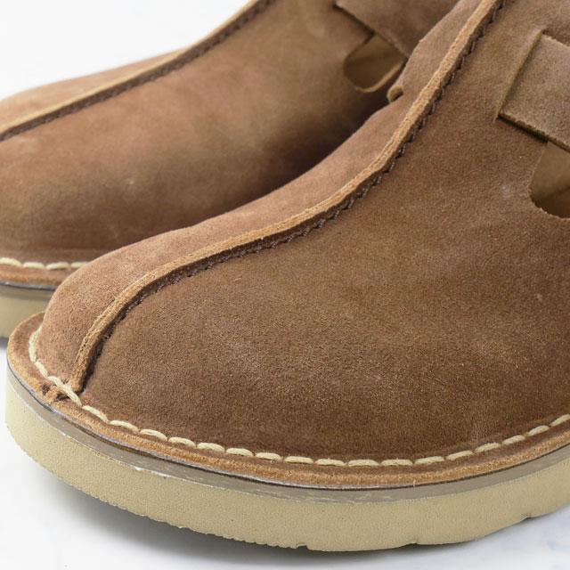 送料無料 CLARKS ブラウン ベルクロ サンダル ビジネス 軽量 Clarks クラークス サボサンダル メンズ ソルスブリー ミュール