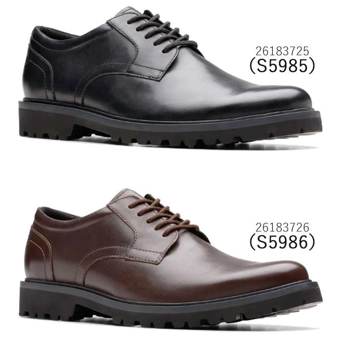 未使用 クラークス スクエアトゥ ビジネス レザー シューズ 並行輸入品】クラークス CLARKS ビジネスシューズ メンズ ダービー
