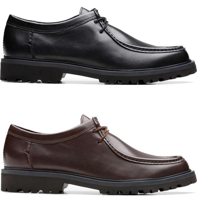 Clarks（クラークス） メンズ バーウィックシーム 軽量 革靴 ワラビー