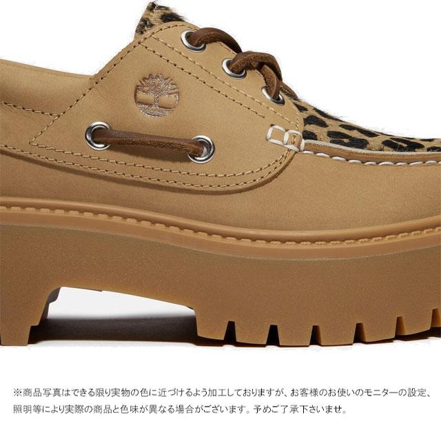 Timberland（ティンバーランド） 厚底 モカシン レディース ストーン