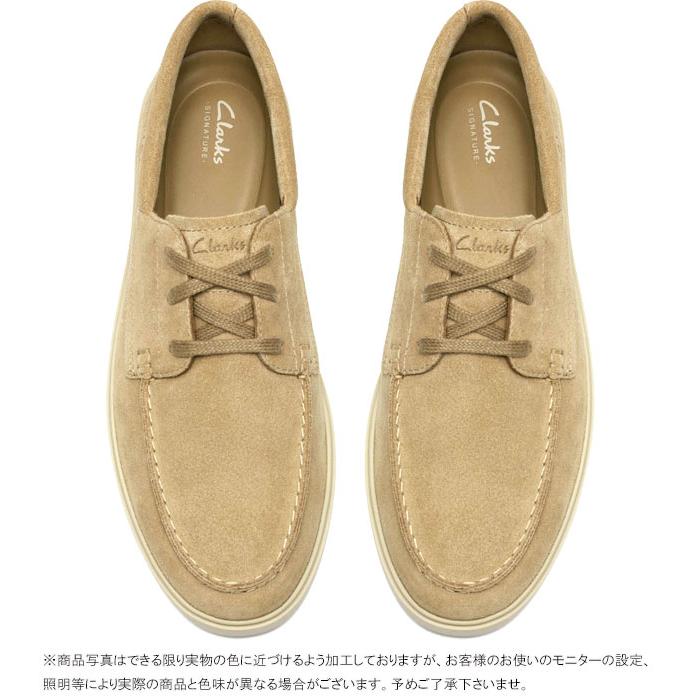 クラークス DAKIN DECK スエード ボアブーツ 30cm相当 Clarks（クラークス） メンズ ロックフォード ボート スリッポン
