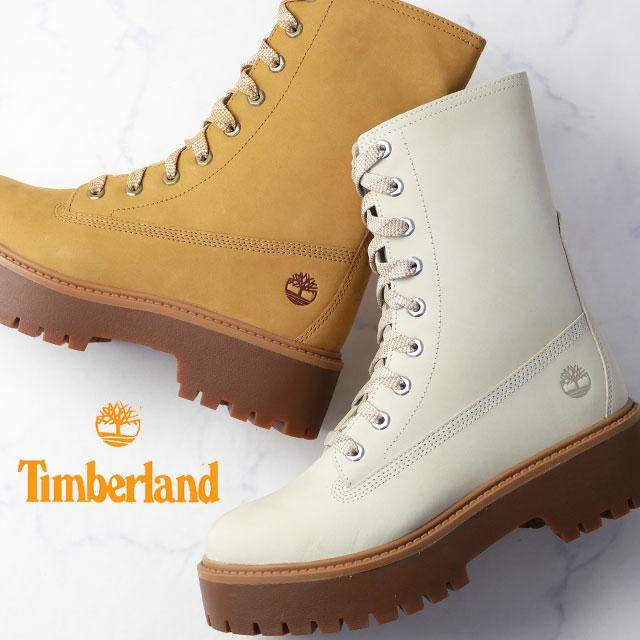 Timberland（ティンバーランド） 厚底 ブーツ レディース ストーン