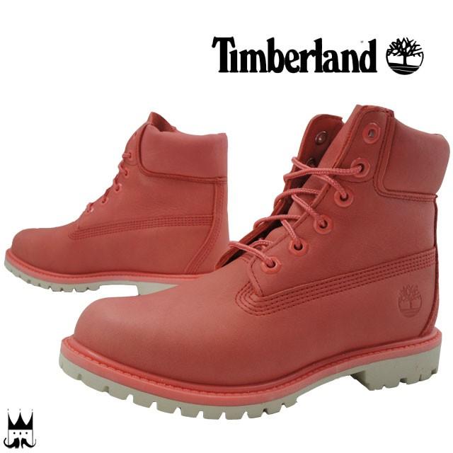 数量限定 ティンバーランド Timberland オーセンティック 6インチ プレミアム レディース ブーツ Af 6in Prem ショートブーツ ショート丈 ストリート レースアップ ピンク 全ての Atempletonphoto Com