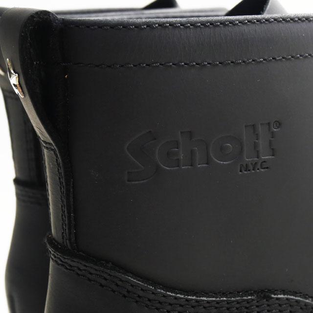 ショット 513UST 34サイズ　限定モデル　オールブラック Schott N.Y.C（ショット） レースアップブーツ メンズ 大きいサイズ