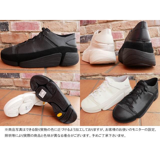 クラークス Clarks トライジェニック イーヴォ メンズ 26128326 26128331 ローカット スニーカー 紐靴 ブラック ホワイト｜smw｜05