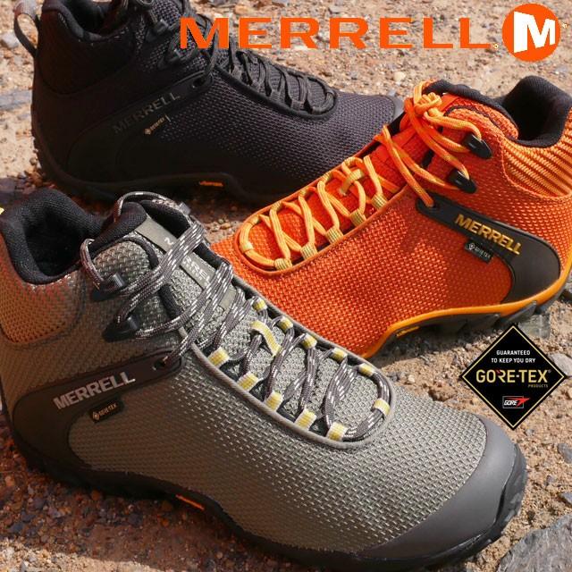 メレル MERRELL ハイキングシューズ メンズ カメレオン 8 ストーム トレッキングシューズ ゴアテックス 防水 80％以上節約