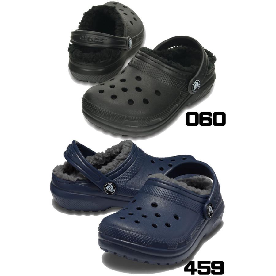 クロックス crocs 男の子 女の子 子供靴 キッズ ジュニア サンダル クラシックラインド クロッグ k クロッグサンダル 203506 10M ホワイト 白 4SL 060 ブラック｜smw｜08