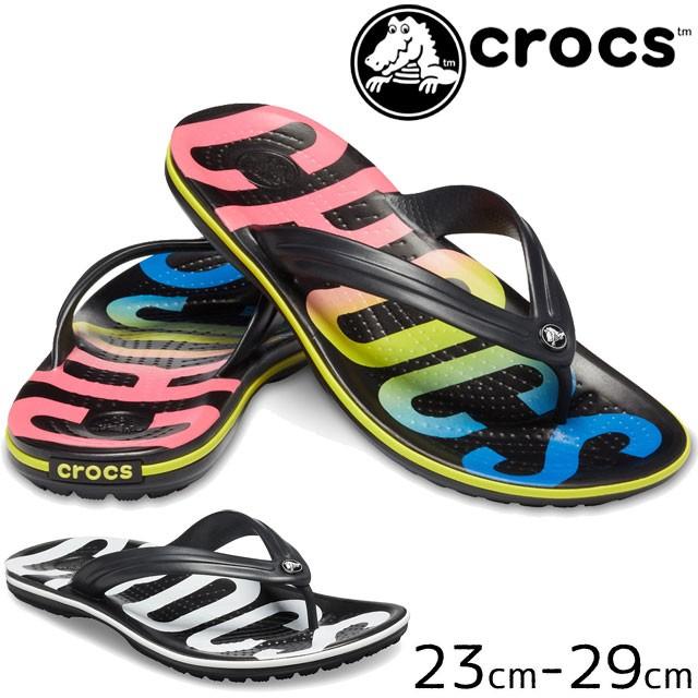 クロックス Crocs サンダル メンズ レディース 5943 クロックバンド プリンテッド フリップ ビーチサンダル ビーサン コンフォート サンダル シューマートワールド 通販 Paypayモール