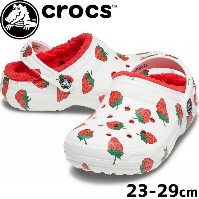 クロックス Crocs メンズ レディース サンダル クラシック ラインド ヴァケイ ヴァイブス クロッグ コンフォートサンダル 防寒苺柄 7301 1f5 テレワーク I50 7301 1f5 シューマートワールド 通販 Yahoo ショッピング