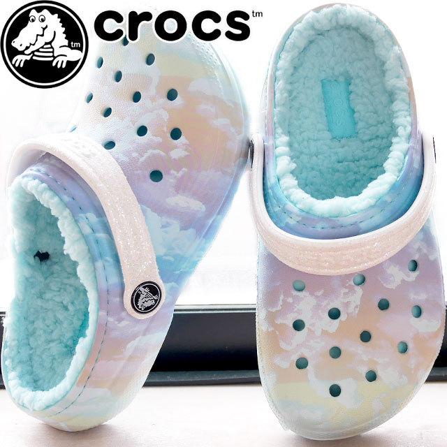クロックス Crocs 女の子 子供靴 キッズ ジュニア サンダル クラシック ラインド アウト オブ ディス ワールド クロッグ K クロッグサンダル 防寒 7322 90h シューマートワールド 通販 Paypayモール