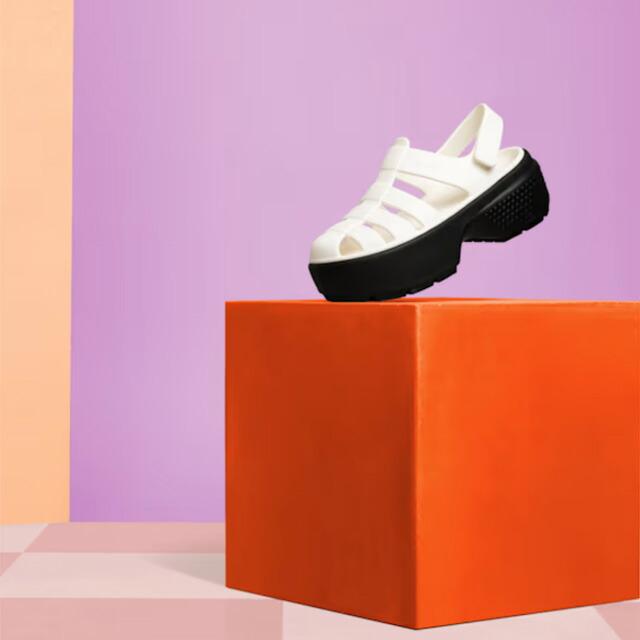 crocs（クロックス） 厚底 サンダル レディース ストンプ