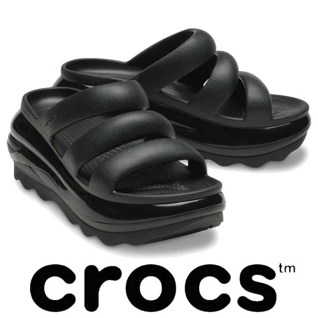 新品タグ付き【クロックス】クラッシュ クロッグサンダル 27 厚底 ブラック 黒 楽天市場】クロックス crocs クラッシュ クロッグ サンダル