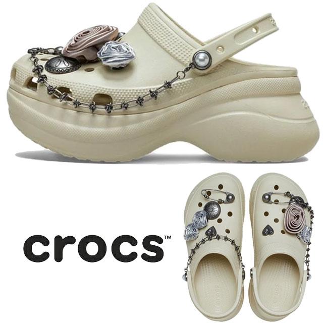 crocs（クロックス） 厚底 クロッグサンダル レディース ベイ